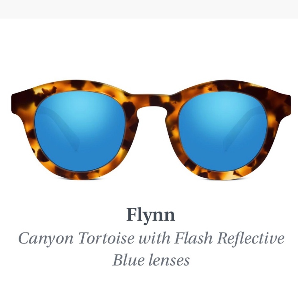 Warby Parker Flynn Sunglasses in Canyon Tortoise